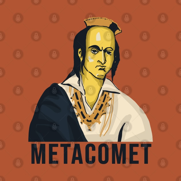 Metacomet Native American Shirt Design by Eyanosa