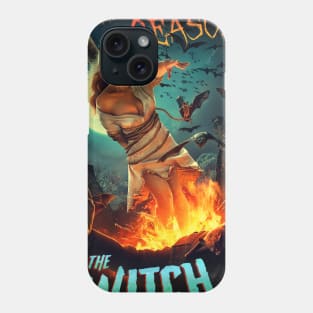 The Witch's Revenge (with Text) Phone Case