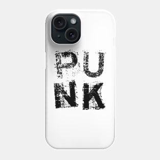 Punk text logo Phone Case