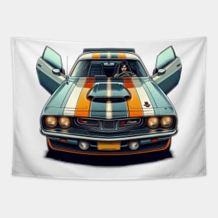 Plymouth Hemi Cuda Tapestry