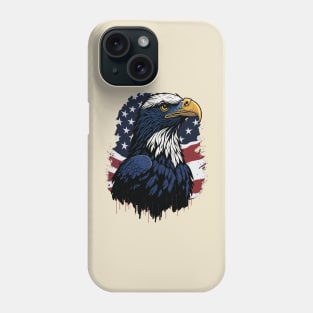 Funny 4th Of July American Flag Patriotic Eagle USA Phone Case