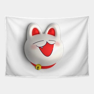 3D Lucky Cat Tapestry