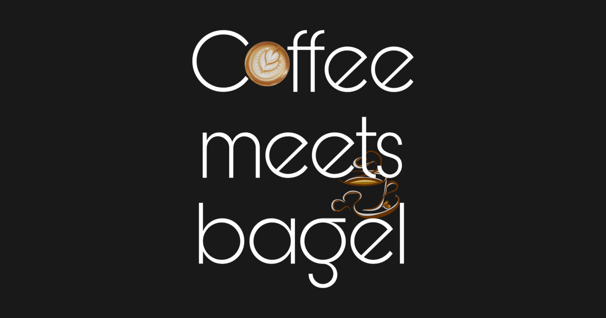 coffee meets bagel Coffee Meets Bagel Sticker TeePublic