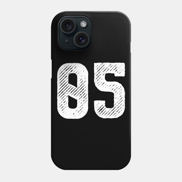 Rough Number 05 Phone Case by colorsplash