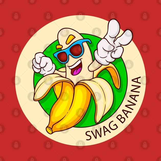 Swag Banana by Mako Design 