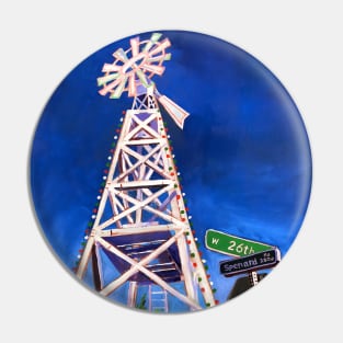 Spenard Windmill in Anchorage, Alaska Pin