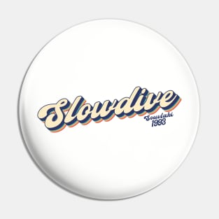 Slowdive - Souvlaki / Retro Layered 90's Pin