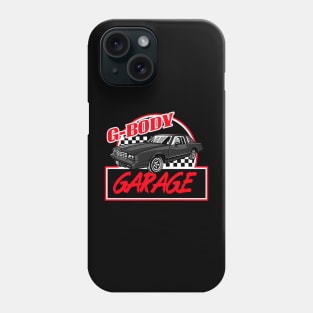 G Body Garage Car checkered Flag Racer Phone Case