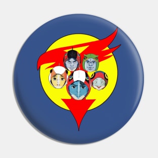 Battle of the Planets aka Gatchaman Team Pin