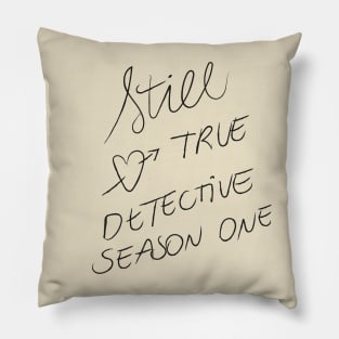 True Detective Pillow