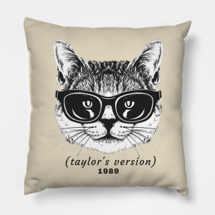 1989 cool cat's version Pillow