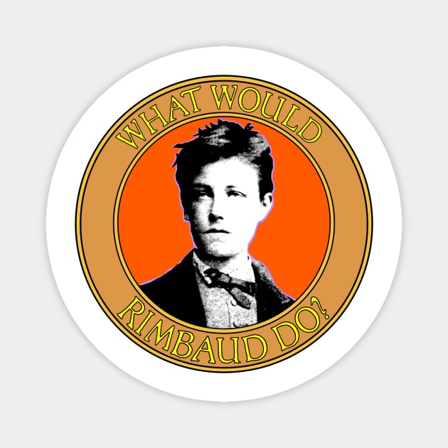 Rimbaud Magnet by Retro-Matic