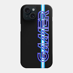 Gamer  blue Phone Case