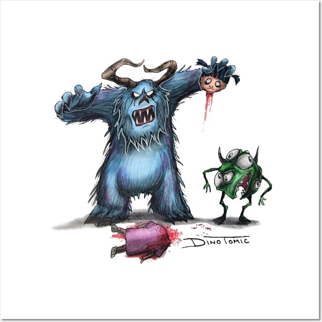 monsters inc  Art Board Print for Sale by mamba store