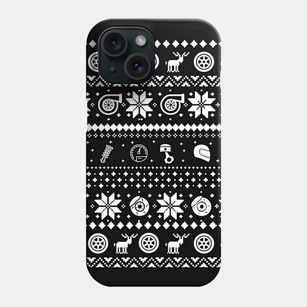 The ugly automotive enthusiast sweater Phone Case by cowtown_cowboy