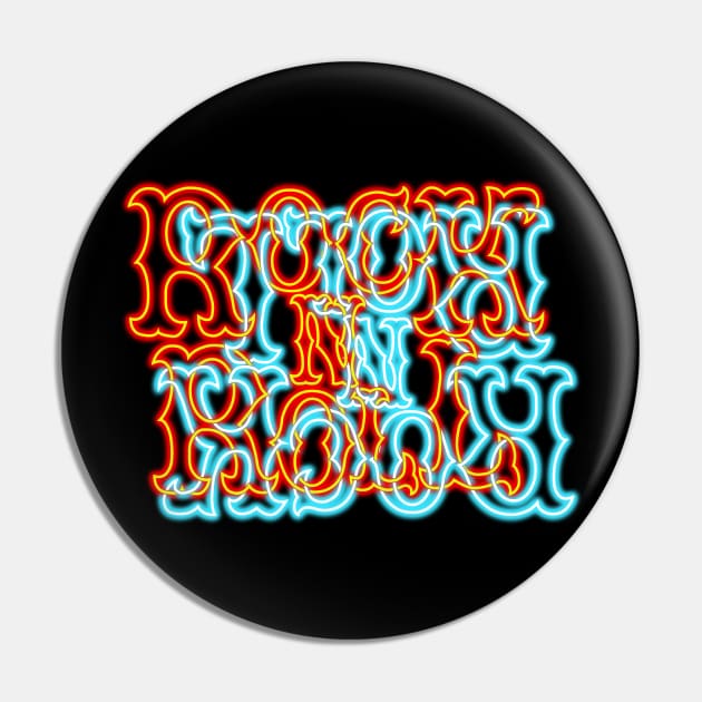Glowing Neon Fire and Ice RocK n RolL Anagram Pin by gkillerb