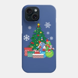 Bubble Bobble Around The Christmas Tree Phone Case