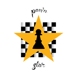Pawn Star Chess Design T-Shirt