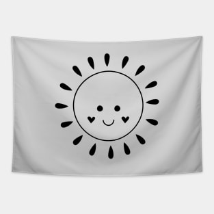 cute sun for kids Tapestry