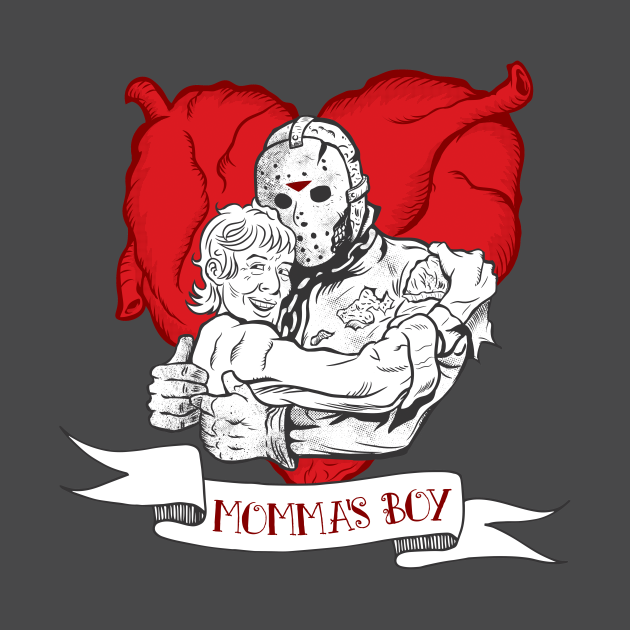 Momma's Boy Jason Voorhees Mom TShirt TeePublic