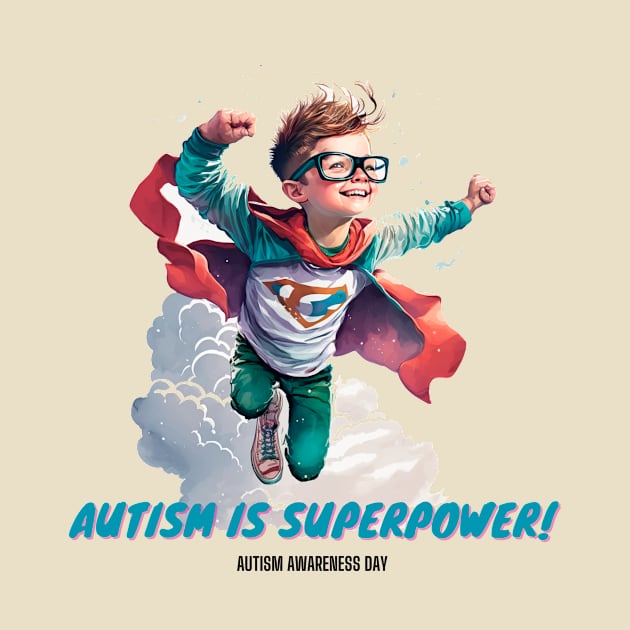 Autism is Superpower! by Genuine Vintage