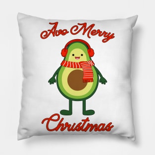 Avo Merry Christmas Pillow