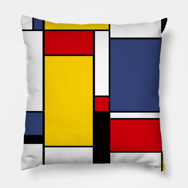 Modern Minimalist Art Pillow by ShopBuzz