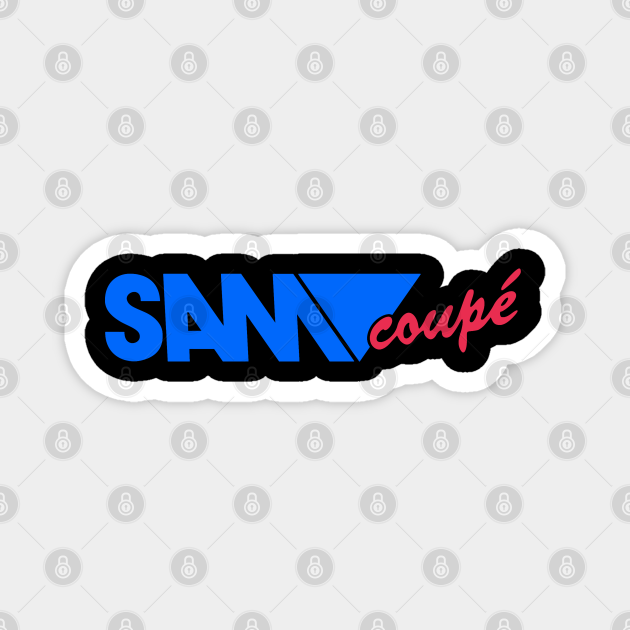 SAM Coupé (Logo) - Retro - Magnet | TeePublic