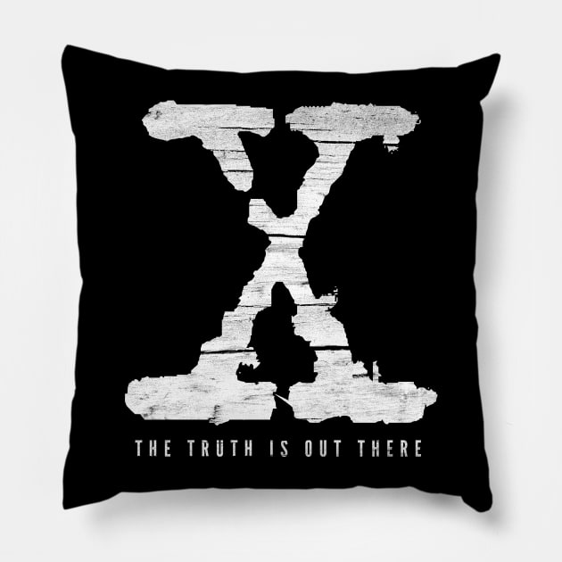 The Truth Is Out There Pillow by William Henry Design