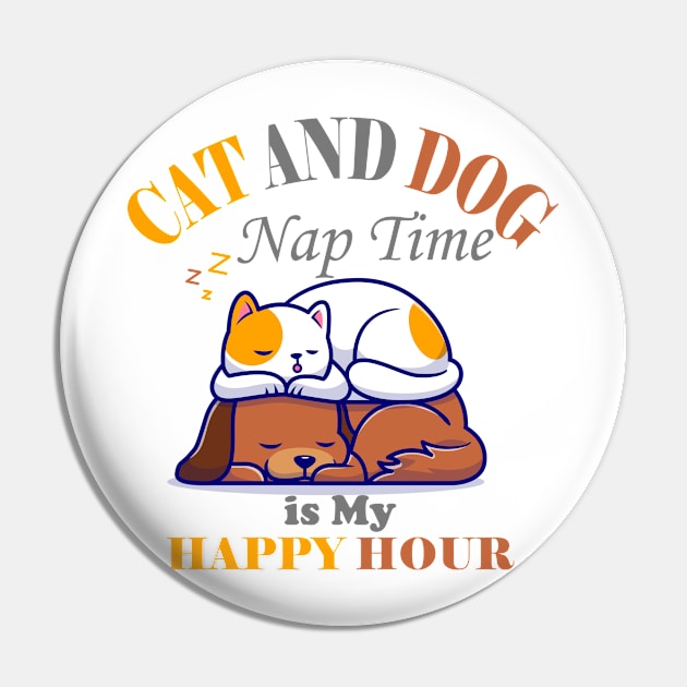 cat and dog naptime is my happy hour Pin by YOUNESS98