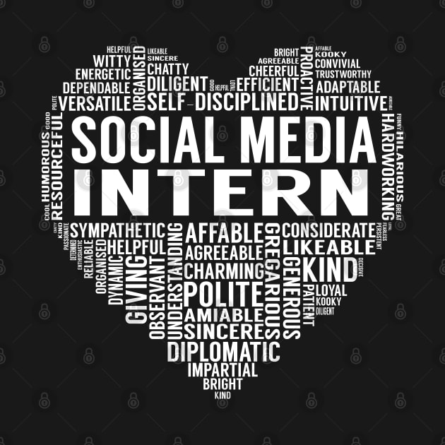 Social Media Intern Heart by LotusTee