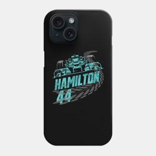 Lewis Hamilton 44 Grand Prix F1 Champion Racing Top Phone Case