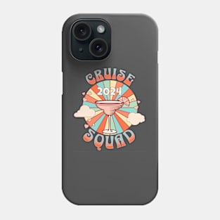 Retro Cruise Squad 2024 Vacation Phone Case