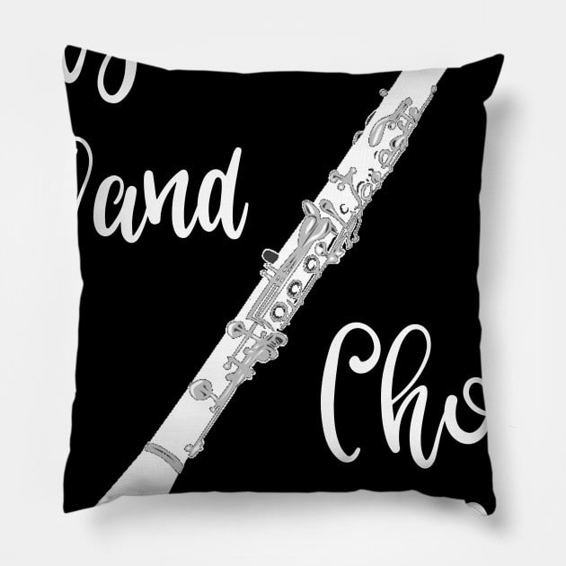 My Wand Chose Me Clarinet Pillow by DANPUBLIC