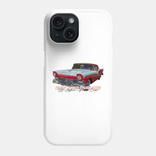 1957 Ford Fairlane 500 Skyliner Hardtop Coupe Phone Case