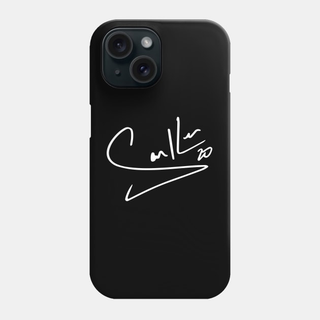 Sam Kerr white autograph Phone Case by keeplooping