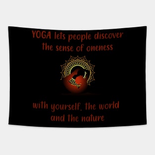 YOGA International Day Tapestry