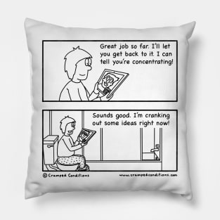 Bathroom office Pillow