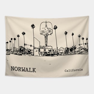 Norwalk California Tapestry