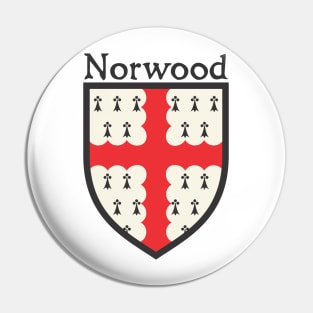 Original Norwood Crest 1231 Pin