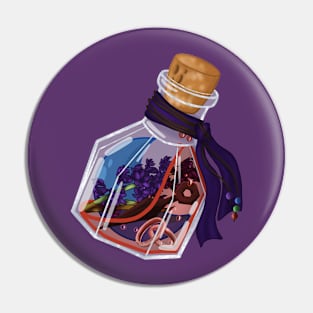 A Monk's Bottle Pin