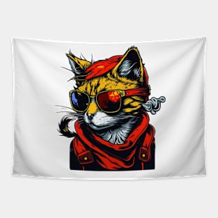 hiphop cat Tapestry