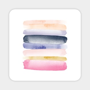 Brushstroke Ombre Abstract #watercolor Magnet