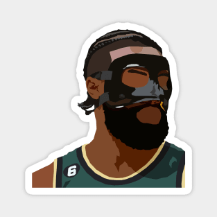 Masked Jaylen Brown Magnet