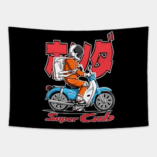 Super Cub Tapestry