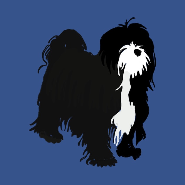 Tibetan terrier by CreativeBubble21