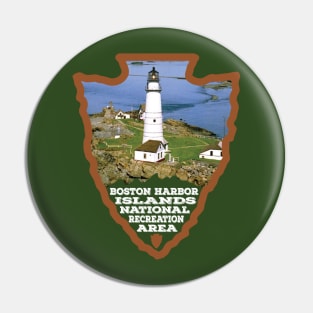 Boston Harbor Islands National Recreation Area arrowhead Pin