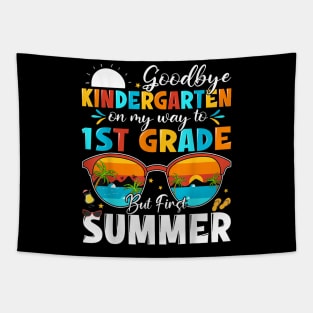 Goodbye Kindergarten Graduation To 1St Grade Hello Summer Tapestry