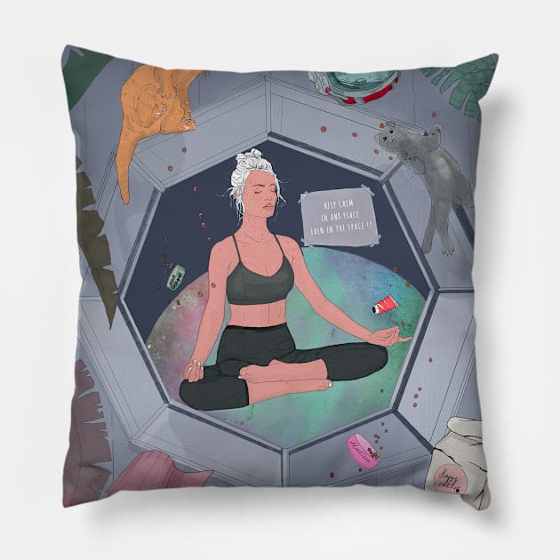 Space Pillow by j.datsko