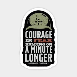 General George Patton | WW2 Quote Magnet